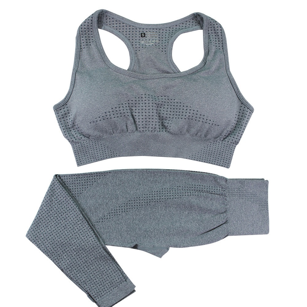 Yoga-Set für Damen 2-teilig – Crop-Top & Leggings – Bild 4