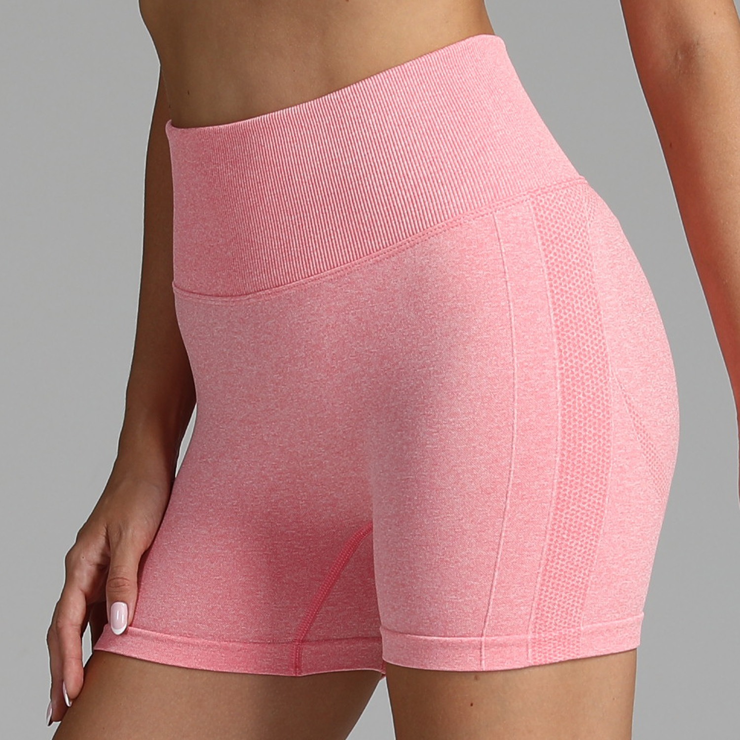 Yoga-Shorts für Damen – nahtlos, High Waist, Po-Lifting – Bild 10
