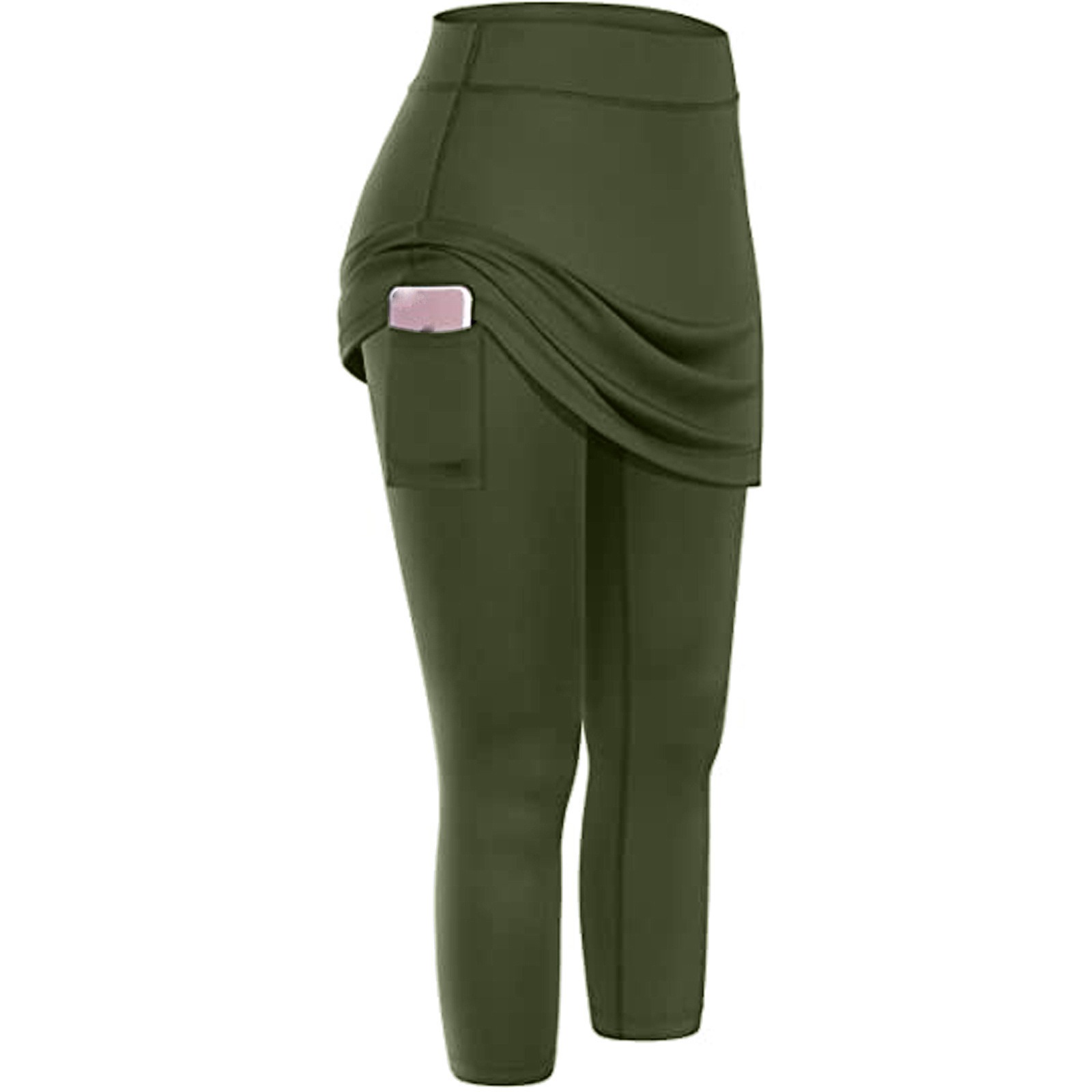 Leggings Damen mit Tasche – Sport Leggings mit Seitentaschen – Bild 2