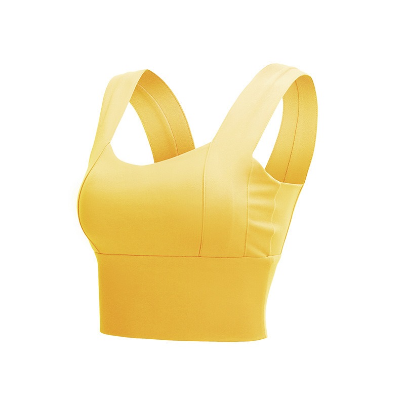 Push-up Sport-BH Damen – Yoga Crop Top mit Pads, bügellos – Bild 7